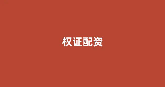 配资是什么意思
